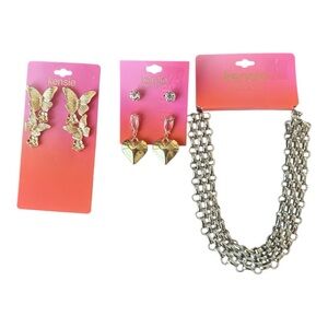 Kensie Jewelry Bundle | Earrings & Necklace Set | New with Tags